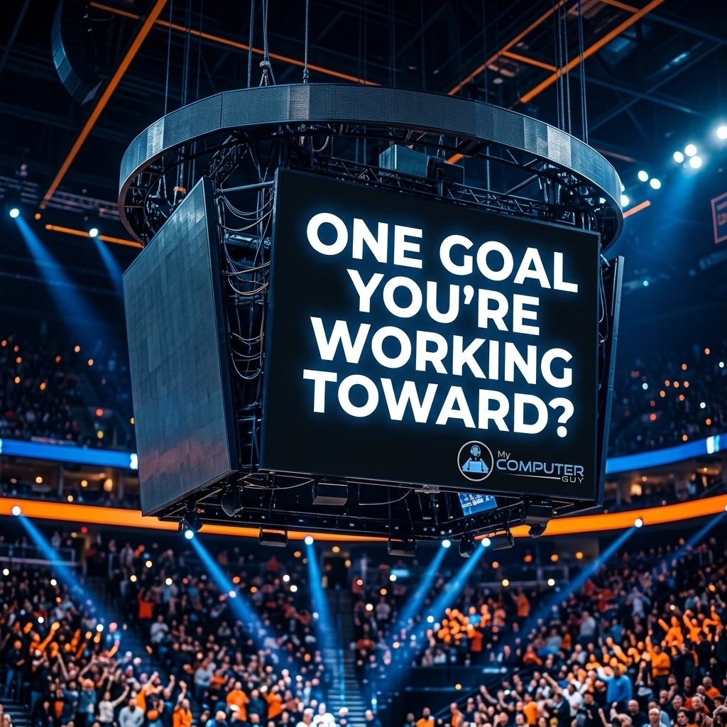 mycomputerguyva's tweet image. Eyes on the prize! 🏀 Whether it's a big launch or a personal milestone, what’s the one goal you’re laser-focused on right now?

Cheering you on! 🙌

#GoalSetting #BusinessGoals #Focus #Achievement

Check out our blog at: mycomputerguyllc.com/blog
