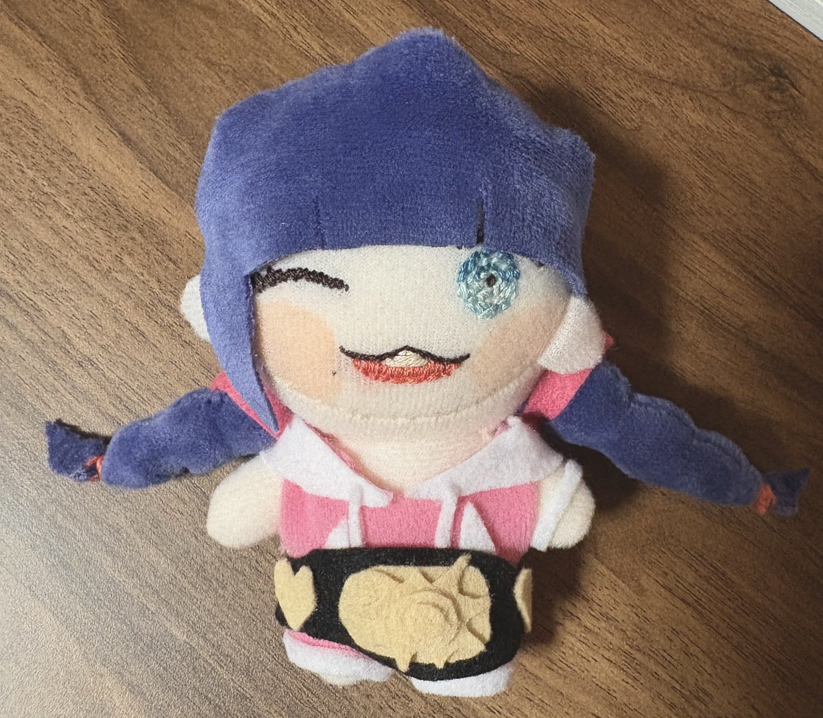 もこちゃんぬい完成した〜🙌
学生祭一緒に連れていきます🍦
#ハンドラ手芸部 #ハンドラ美術部