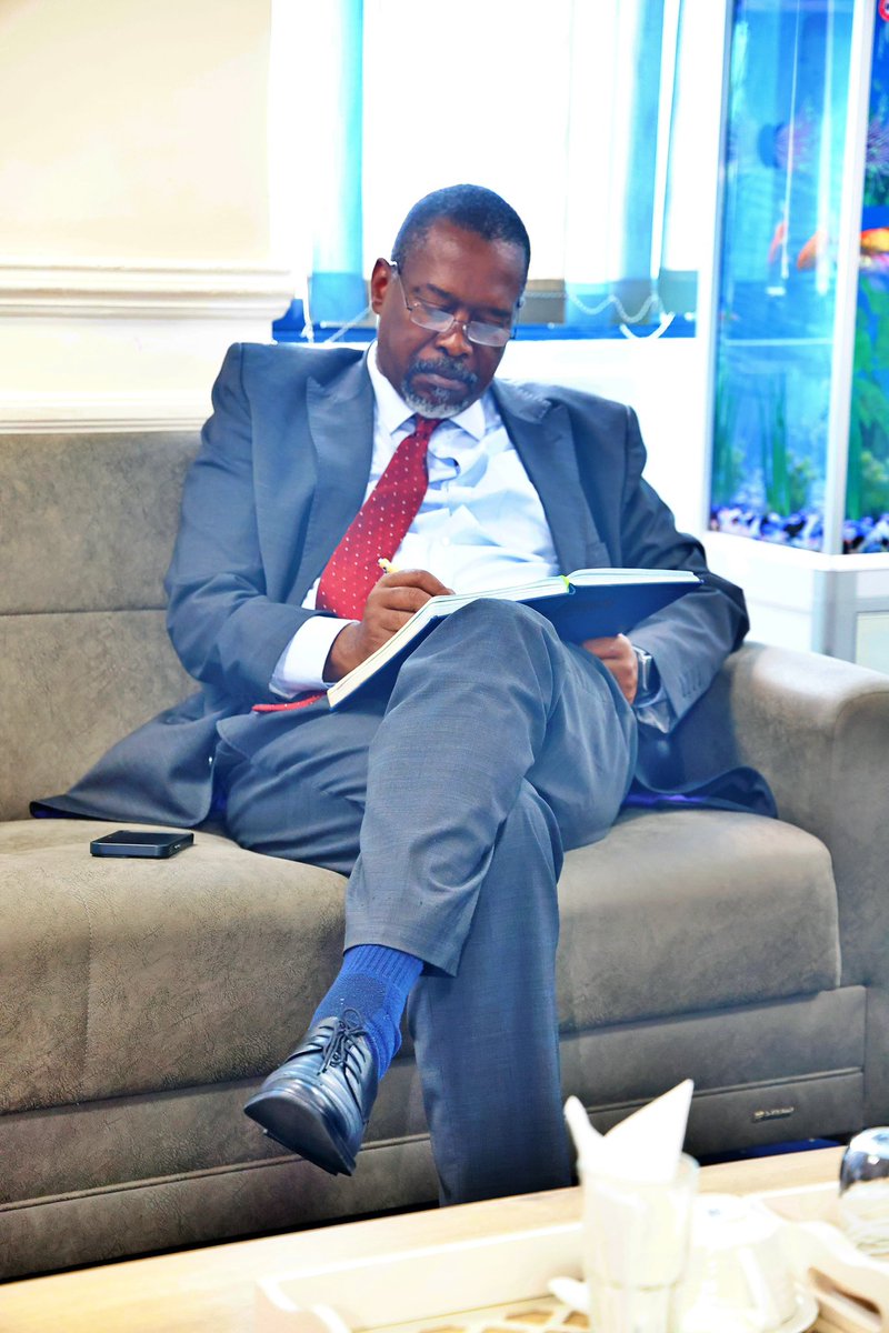 PS_Betsy_Njagi's tweet photo. Held a strategic meeting with David Nyamu, General Manager  Sovereign and Public Sector at KCB Group @kcbgroup , to explore opportunities for collaboration and strengthen support for the Blue Economy.

Our discussions focused on deepening partnerships, unlocking innovative financing solutions, and advancing sustainable growth across the Blue Economy and Fisheries sector. The meeting was also attended by officers from the State Department and Eric Naivasha, Head of Sustainable Finance at KCB.