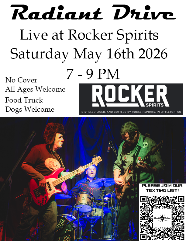 radiantdrivemx's tweet photo. Radiant Drive Live at Rocker Spirits Saturday May 16th 2026 7-9PM https://t.co/Kl6gEsod3m