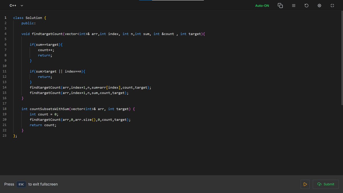 Kishan__KD's tweet image. 🚀 Day 56 DSA

Solved: Subset sum, Perfect sum, Coin change

Tricky at first, but got better with practice 💡

Learning recursion &amp;amp; backtracking 🚀

#DSA #Coding #Learning @rohit_negi9 @CoderArmy
