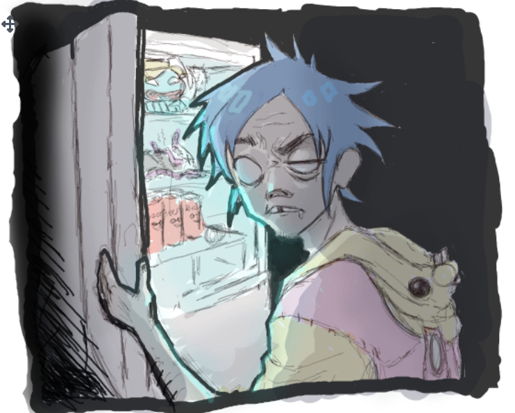 VVasikot65900's tweet photo. Some flockmod stuff. #gorillaz #2d #Murdoc #fanart #flockmod #sketch https://t.co/1AA89wMDs8