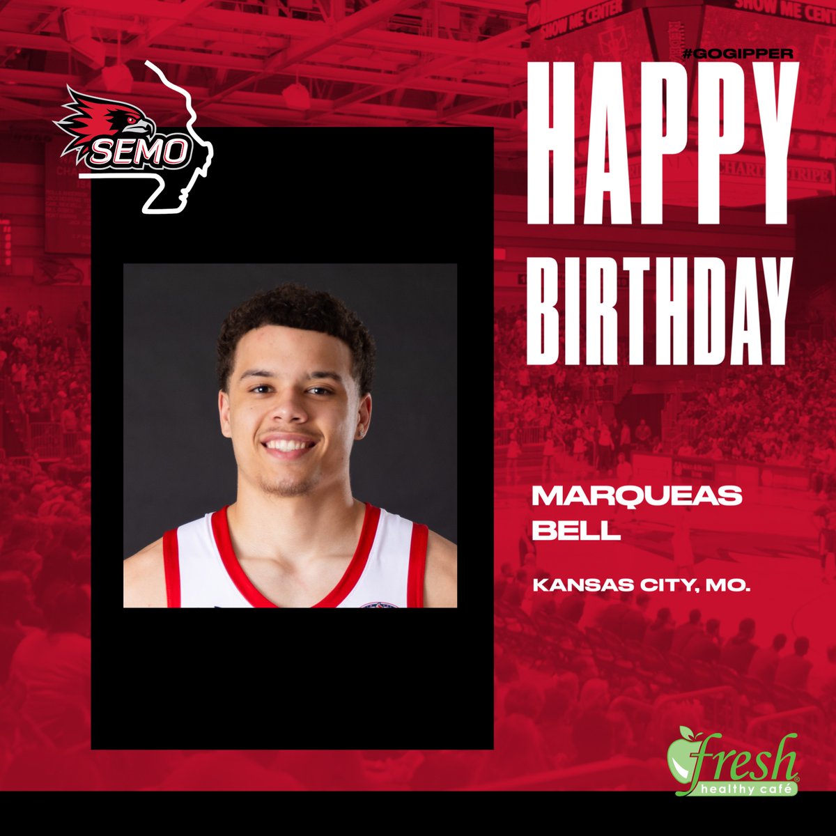 SEMOMBB's tweet photo. HAPPY BIRTHDAY to junior guard Marqueas Bell‼️🎂🥳 https://t.co/HfCRYov4GK