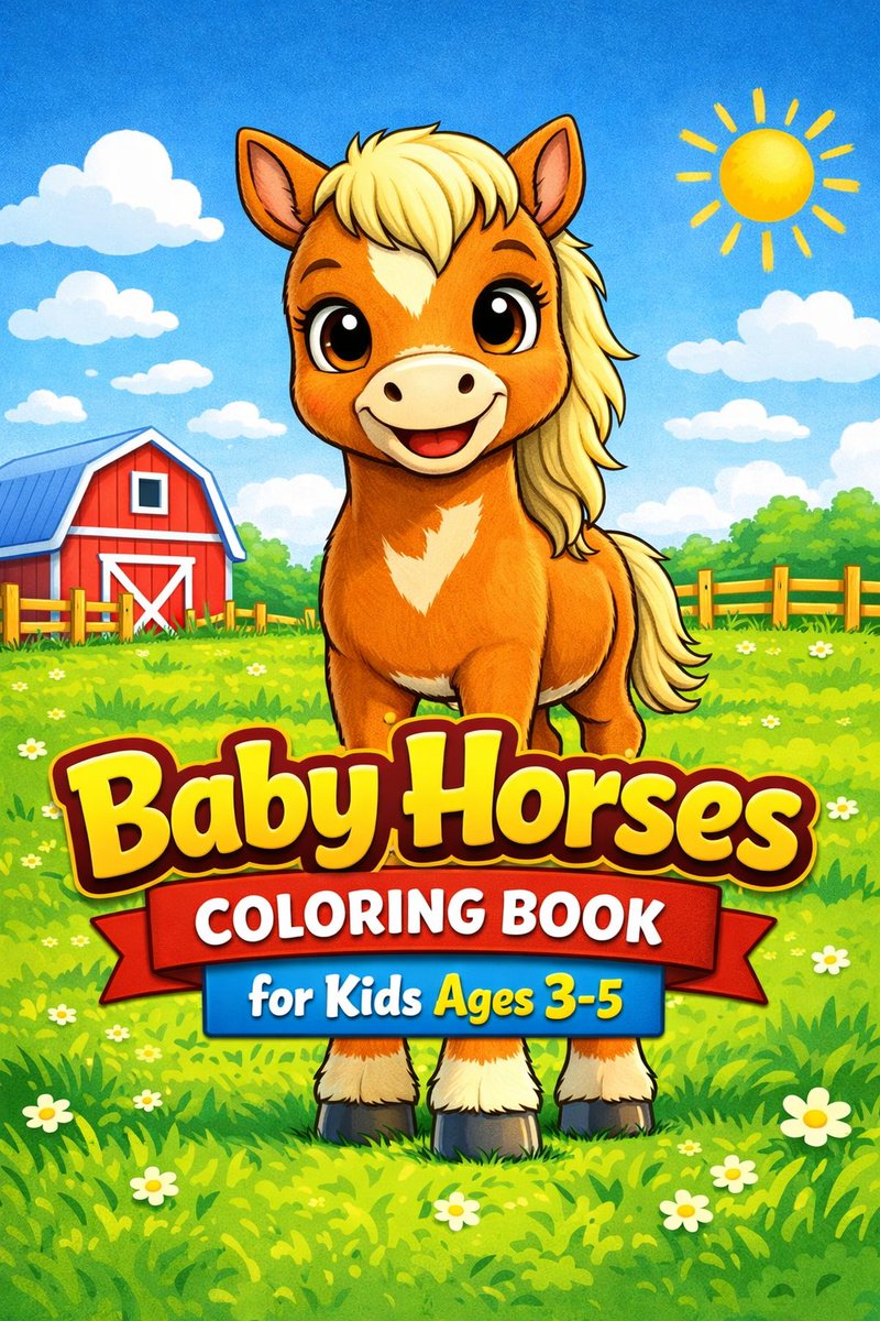 hamberger8i8122's tweet image. Cute. Simple. Fun. 🐴

A coloring book made just for kids ages 3–5.
Adorable baby horses + easy designs = happy kids.

hopehavenpublishingllc.com

#ToddlerLife #PreschoolActivities #CuteAnimals #HorseLovers