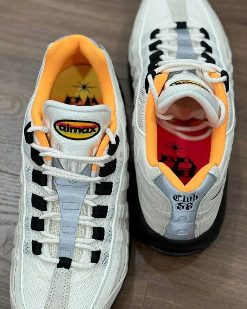 SBDetroit's tweet image. FIRST LOOK: Club 58 x Nike SB Air Max 95 "World Cup" ⚽️🍊 

MORE INFO:  sneakerbardetroit.com/club-58-nike-s…