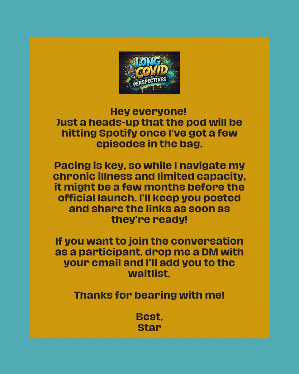 Long Covid Perspectives Podcast tweet media