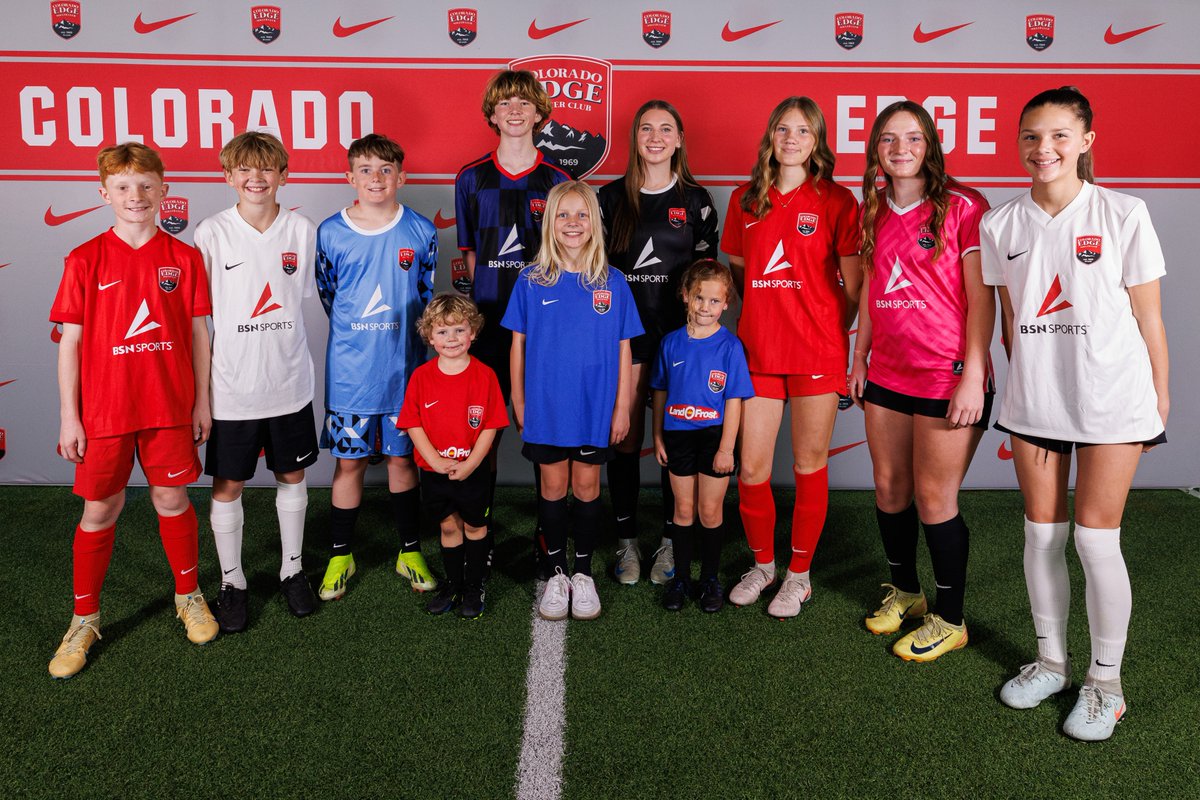 BSNSPORTS's tweet image. We’re proud to partner with Colorado EDGE Soccer Club ahead of the Fall 2026 season.

The future of club gear starts here. Read the full release at bit.ly/3OlpB8X.

#BSNSPORTS #Nike #ClubDirect @realcoedge