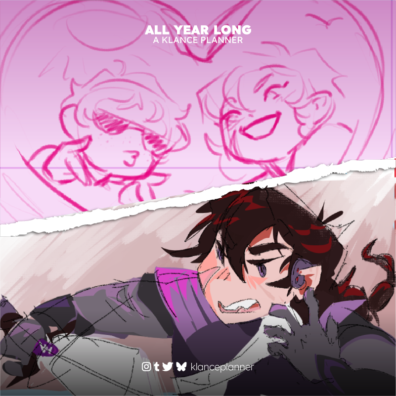 klanceplanner's tweet photo. 🌈WIPs Scrapbook

Today we have some more of lolave_art and illixqu's art! Between chill time and work, our boys will have a lot of memorable moments in our planner!

#klance #vld #voltron #keithkogane #lancemcclain #klanceplanner https://t.co/hwd6oi2BQ3