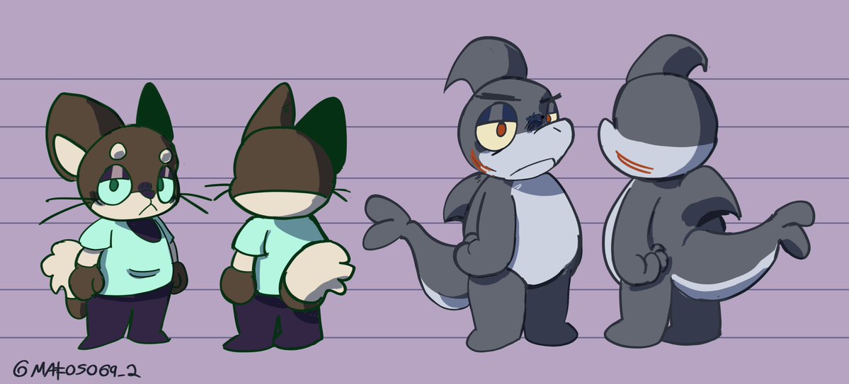 mafoso69_2's tweet image. Reference Sheet
#characterdesign #oc #originalcharacter