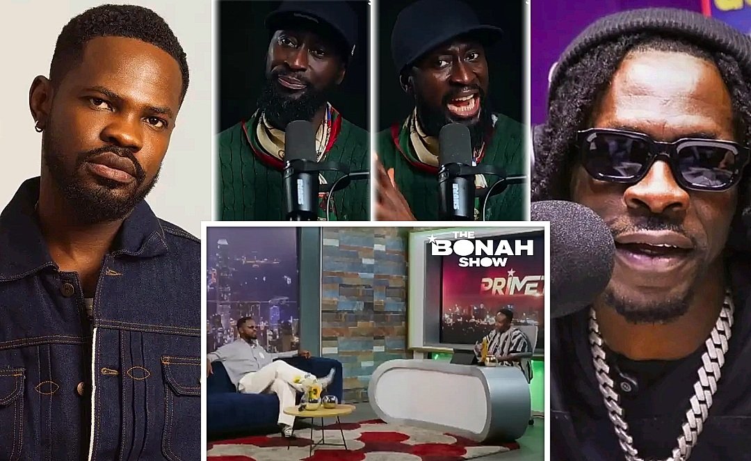 Bonah Show ATTACKS Fameye After Claiming Shatta Wale Snubbed Him on Live TV👇👇
youtu.be/zZJMpaRcZRA

Charley • Smoaks • Sporty Bet • Benjamin Asare • On God • The NDC