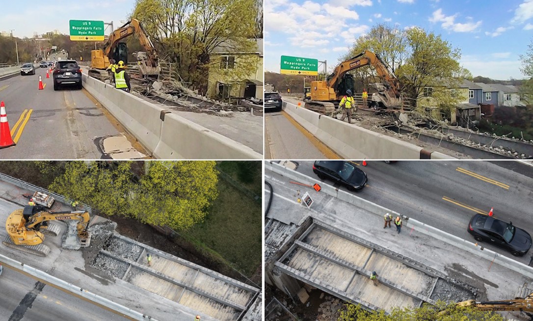 NYSBridge's tweet image. Work zones are carefully planned to keep crews and drivers safe.

As patterns change:
🚗 Slow down
👀 Stay alert
➡️ Follow the signs
Questions? Email us: MHBEastApproachProject@NYSBA.NY.gov
#MidHudsonMonday #SafetyFirst #DriveSafe