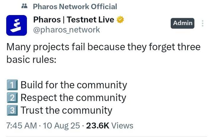 itsbless24's tweet photo. @pharos_network What's with the allocation at least help us a bit after us helping you!! https://t.co/PCTZOGjUAY