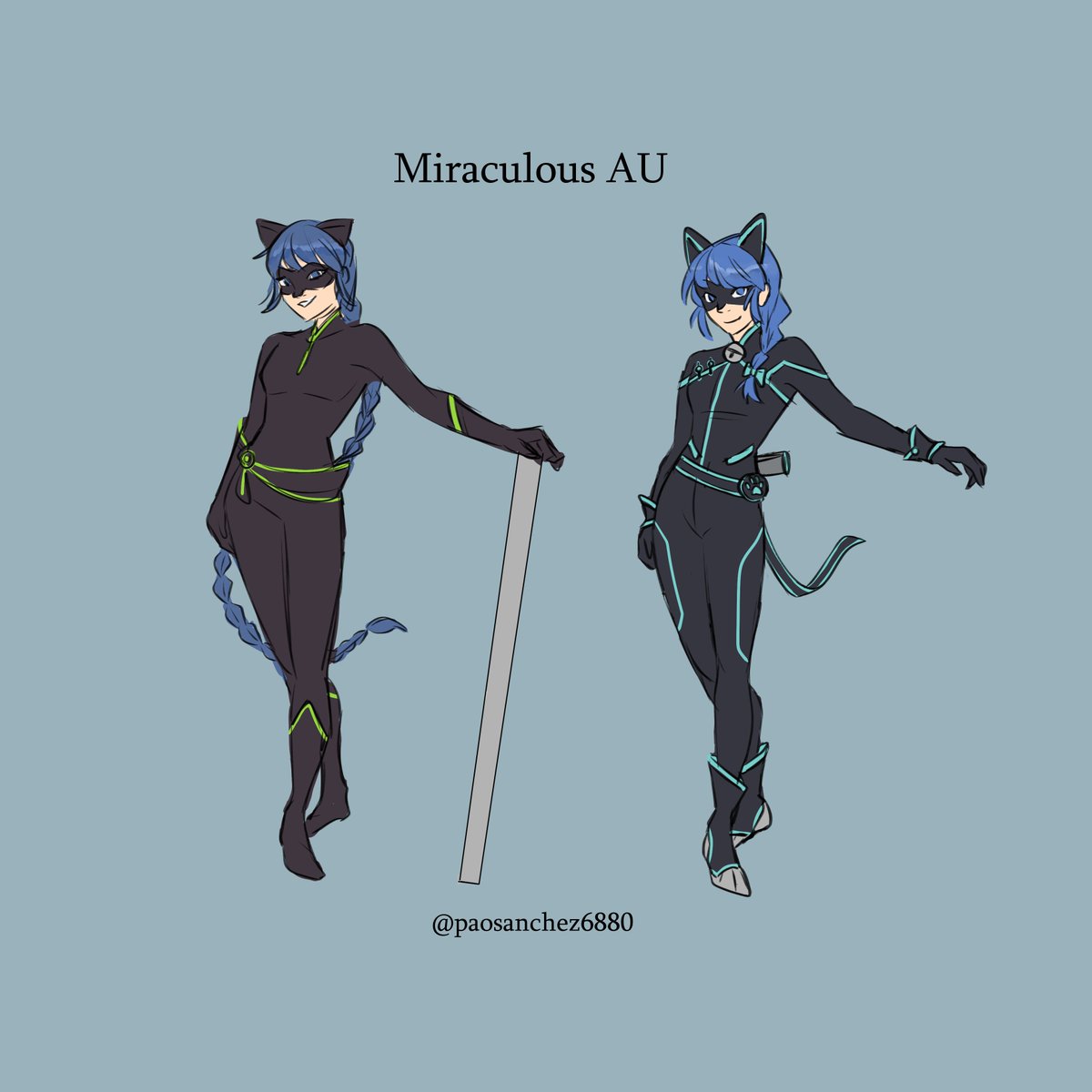 paosanchez6880's tweet image. Últimamente he estado trabajando en un AU de Miraculous, donde intercambian poderes 🐞🐈‍⬛. 

Estos son mis diseños conceptuales de Marinette.

#miraculousladybug #marinette #ladynoir #fanart #alternativeuniverse