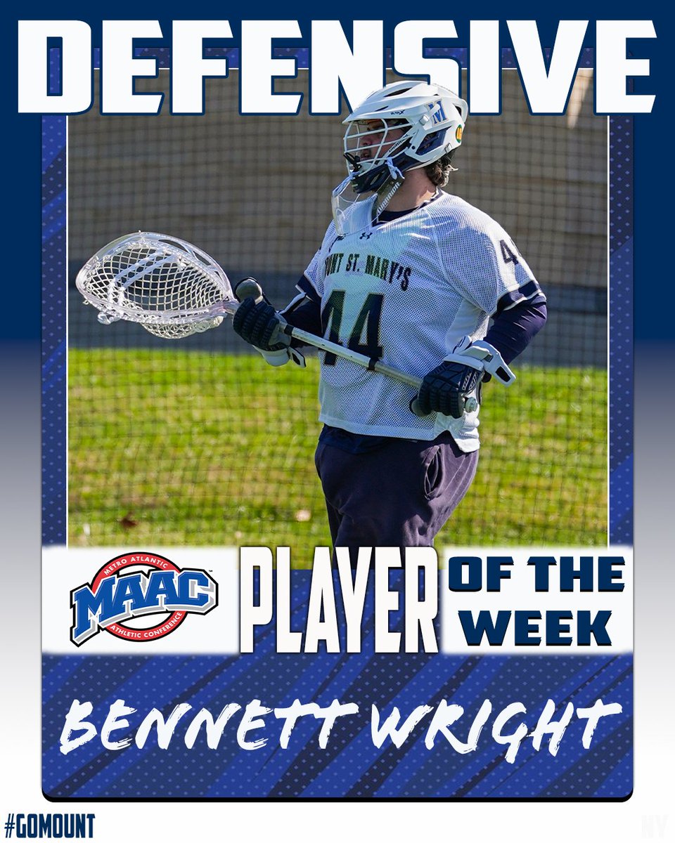 Mount St. Mary's Men's Lacrosse tweet media