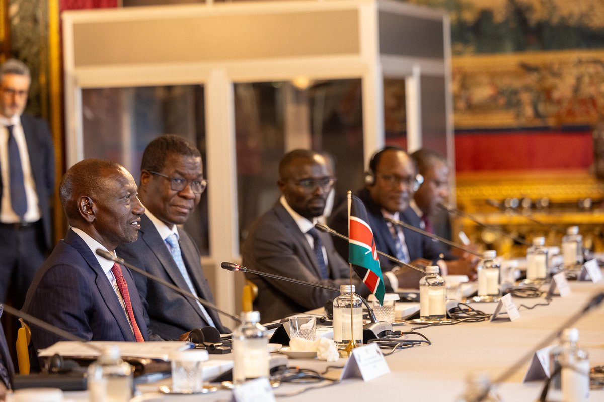 Held fruitful talks with President Sergio Mattarella of Italy in Rome as we explored deepening the Kenya-Italy strategic partnership.

Our relations, now over 60 years' strong, continue to grow across trade, energy, water, health, education, ICT, and defence.