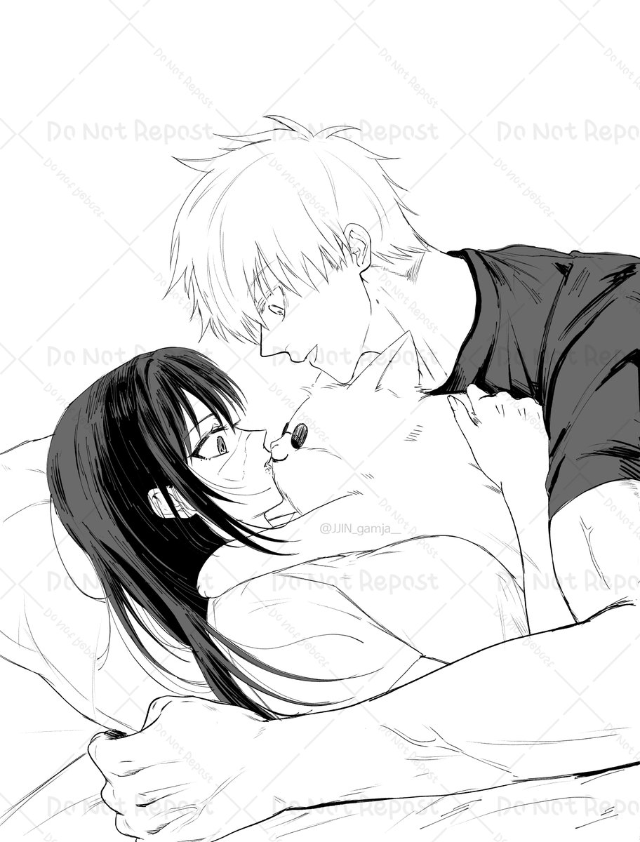 뽀뽀 실패! 고죠우타 五歌