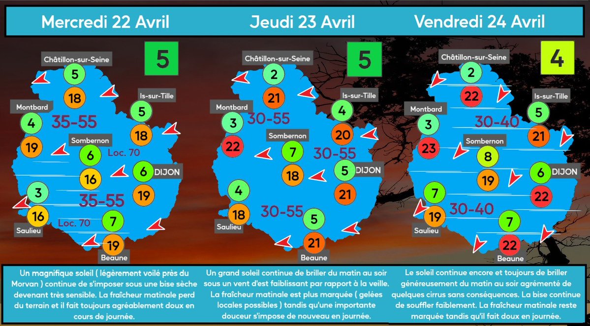 Météo Côte-d'Or tweet media