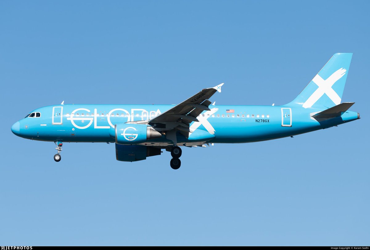 Flightwatcher1's tweet image. GlobalX A320-214
Código de llamada: GXA6276
Matrícula: N278GX
Hex: #a2c4e0
Hace un rato desde Opa Locka(Miami)🇺🇸 hasta Caracas🇻🇪, casi seguro vuelo de deportación.
Saliendo ahora mismo con destino Curaçao🇨🇼
#USA #Venezuela