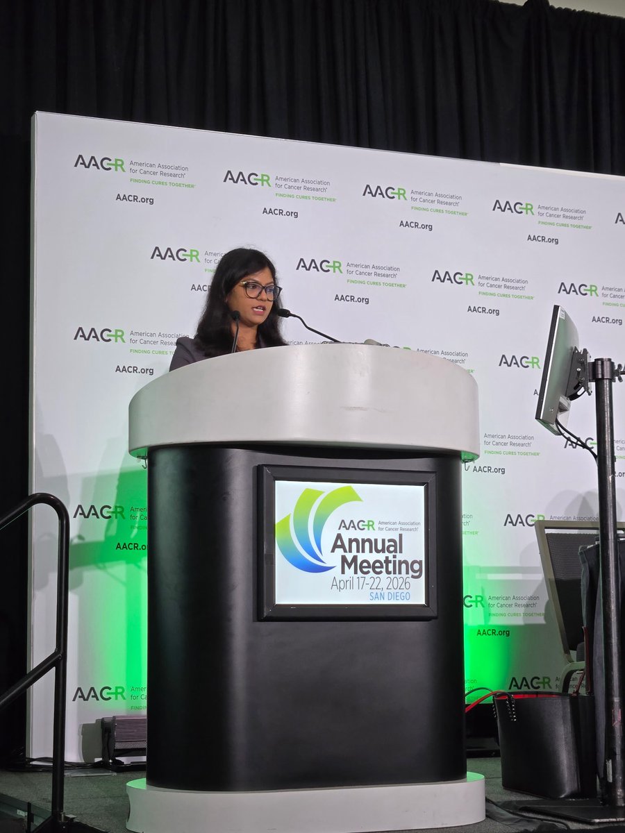 PatrickHwuMD's tweet image. At @AACR, excited to see how AI is shaping the future of cancer care. Nice work from Rukhmini Bandyopadhyay (@UTMDAnderson) on a deep learning pathomics platform to help predict #immunotherapy response in lung cancer. #AACR26 

Read more at aacr.org/about-the-aacr…