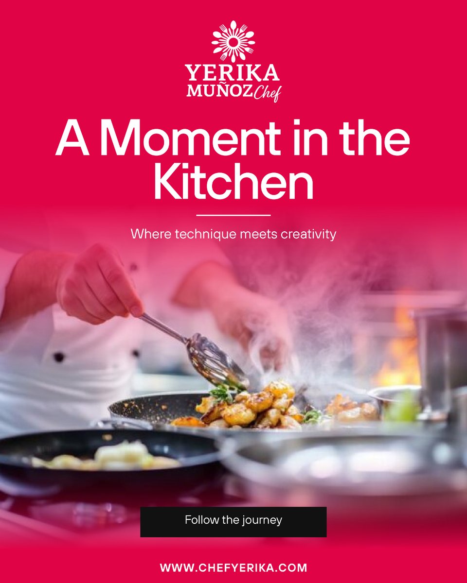 ChefYerika's tweet image. Great cooking happens in the details—where technique, passion, and creativity come together in every movement. Follow the journey at chefyerika.com La gran cocina sucede en los… dlvr.it/TS7XRt #KitchenMoments #CulinaryProcess #ChefLife #FoodCreation