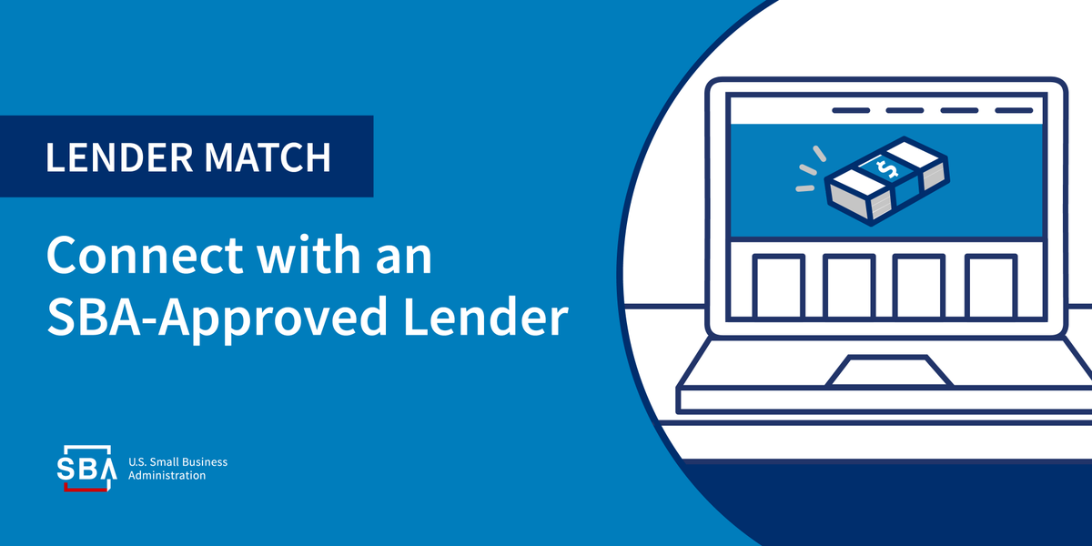 B2BRR's tweet photo. 🤝@SBAgov’s #LenderMatch program helps fuel growth by connecting #VetBiz owners with the right loan in 4 easy steps.

Over 800 lenders across America participate, making it easier for entrepreneurs to find financing that fits their business needs.

💼: https://t.co/fLgVmP9est https://t.co/G3Xqfub8j1