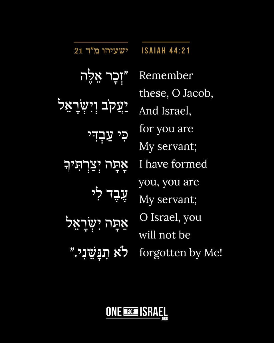 ONE FOR ISRAEL Ministry tweet media