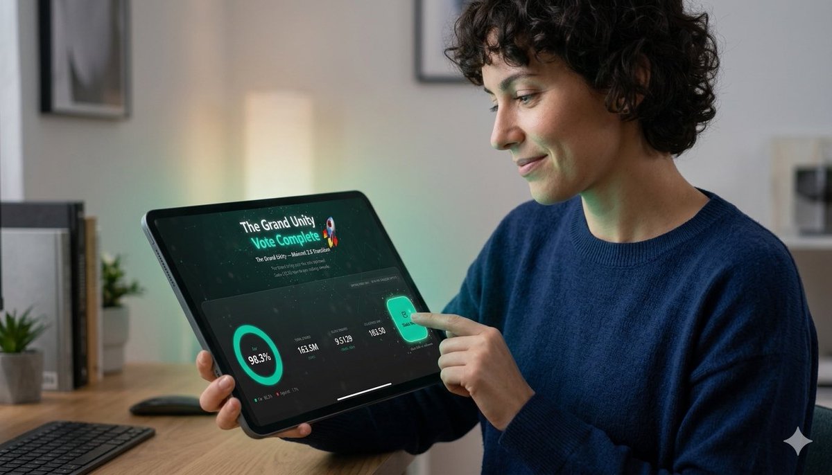 Prechiafa's tweet image. 98.3% approval isn’t just consensus — it’s conviction.

The Breakpoint upgrade puts CROSS Staking at the core of:
• Network security
• Reward distribution
• Long-term value via fee burn

Mainnet 2.0 goes live June 1.
Smart players are already positioning.

#CROSS #CROSSStaking