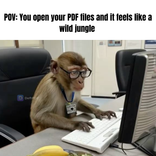 DeftPdf's tweet photo. When opening PDFs feels more like a survival show than work 😭

#DeftPDF #WhoKnewPDFsWereThisWild https://t.co/8x0cHsuoIY