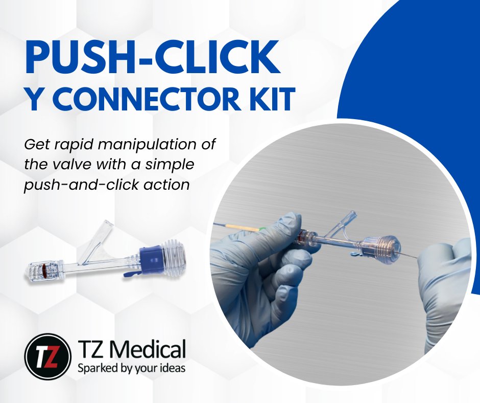 medical_tz's tweet image. The Push-Click Y Connector allows for rapid single-handed manipulation of the valve with a simple push-and-click action. No more struggling with complex mechanisms or wasting precious time! hubs.la/Q04cyvWQ0 #interventionalprocedure #cathlab #IR #radialaccess