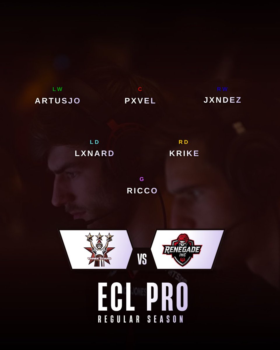 ThreeStarsNHL's tweet photo. Game day! 

Renegade: 20 CET

Sune: 21 CET

Twitch: vRootSE https://t.co/DvewFsApE7