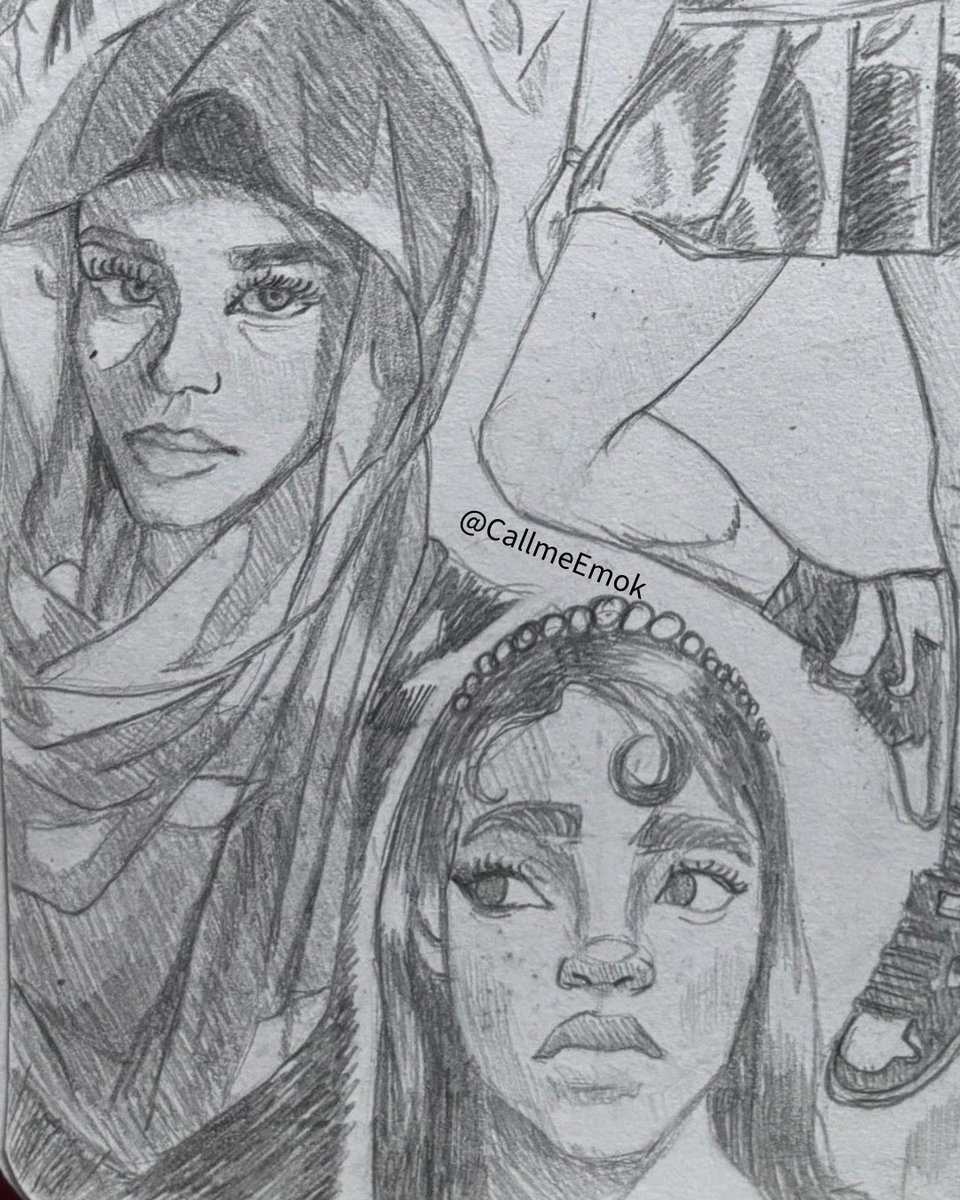 callmeemok's tweet image. portrait sketch #artoftheday #portrait #pencildrawing #artmoots