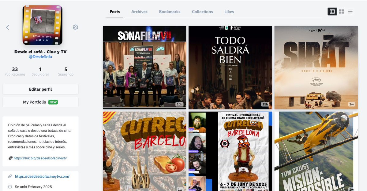 DesdeSofa's tweet image. 📸🖼️ Acompáñanos fotográficamente en estrenos, festivales, entrevistas, charlas, eventos y más relacionado con el cine y las series en #Pixelfed 🆕🤳  Síguenos en 👇 

📌 gram.social/DesdeSofa

#cine #series #televisión #entretenimiento #fotos