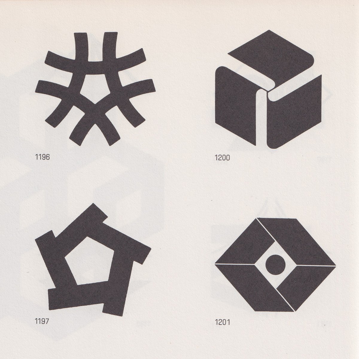 LogoArchive's tweet image. Pretty poly-gons. See over 5000 more historical logos at logo-archive.org

#logos #symbols #branding #design #logoarchive