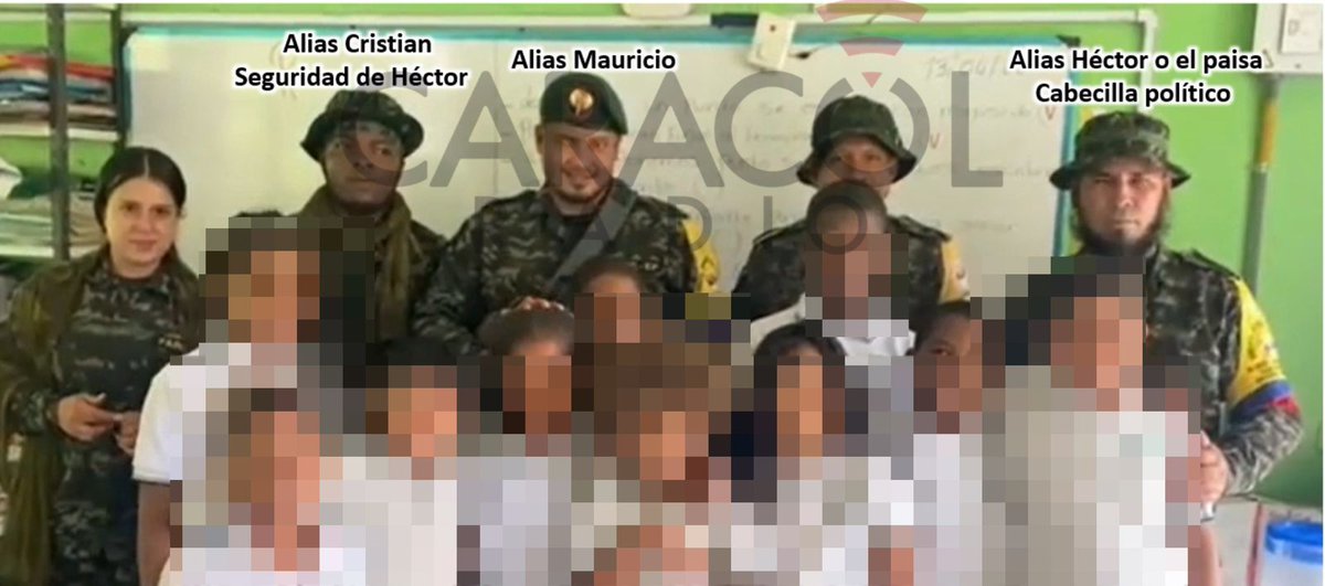 Fuentes de inteligencia confirman el ingreso de disidencias FARC a un colegio en zona rural de Policarpa en el departamento de Nariño. El hecho habría ocurrido hace un mes. Vía <a href="/josedavid88_/">José David Rodríguez</a> 
Caracol.com.co