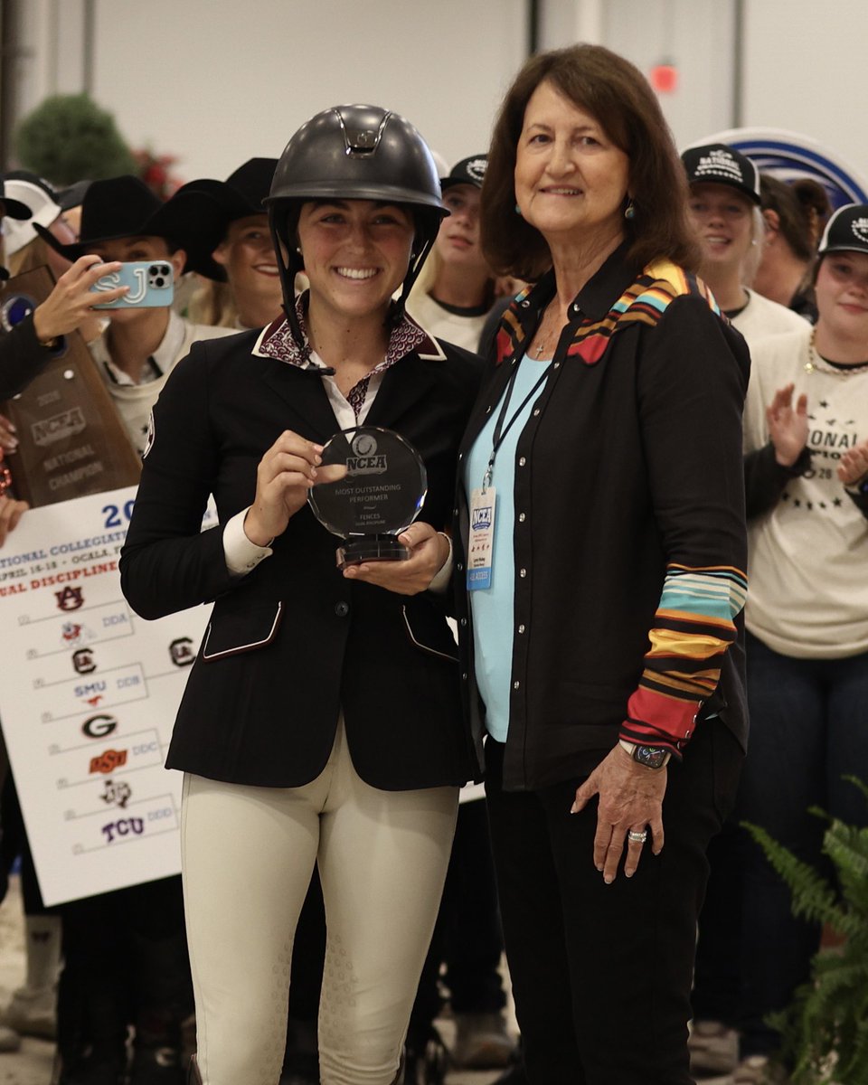 AggieEquestrian's tweet image. Let’s hear it for our National Championship Fences MOP: Kate Egan ⭐️

#GigEm | #Relentless