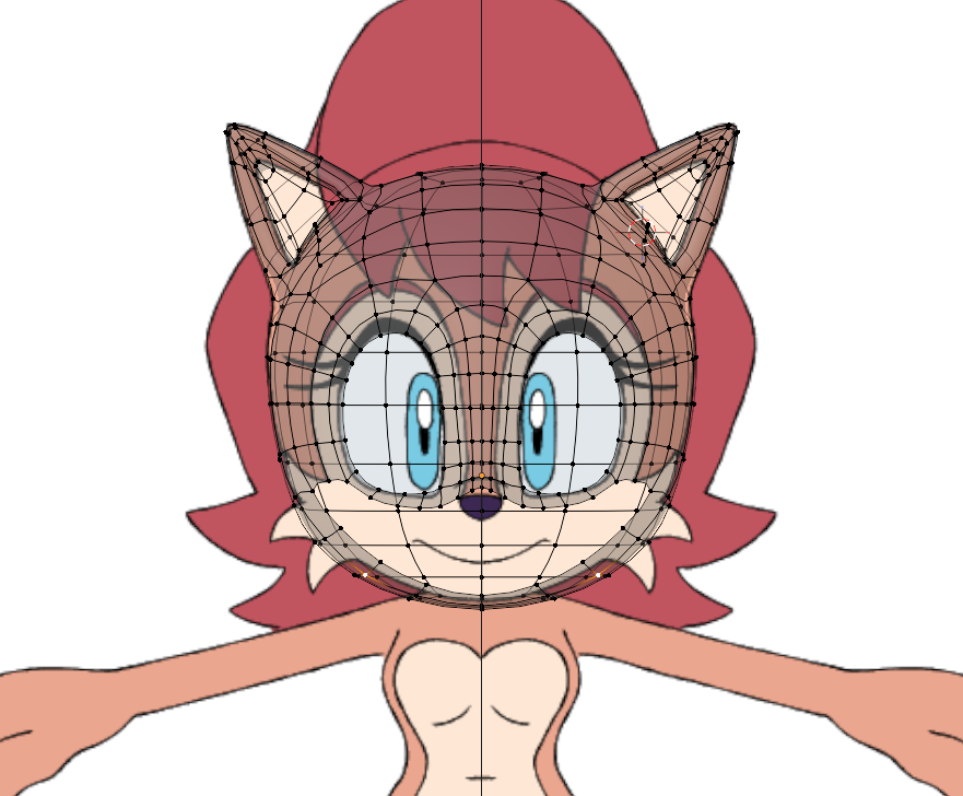 Modeling Sally Acorn for my fangame project <a href="/SallyAcornEOL/">Sally Acorn: End of Line</a>! This might be my 10,000th Sally model, but who's counting? Thanks again to <a href="/RAGGERTS/">R A G G Y</a>, this ref is immaculate!