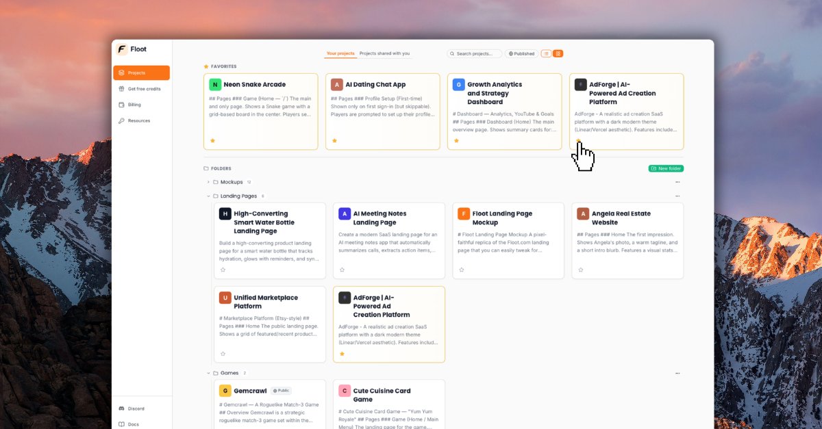 Floot | AI App Builder tweet media