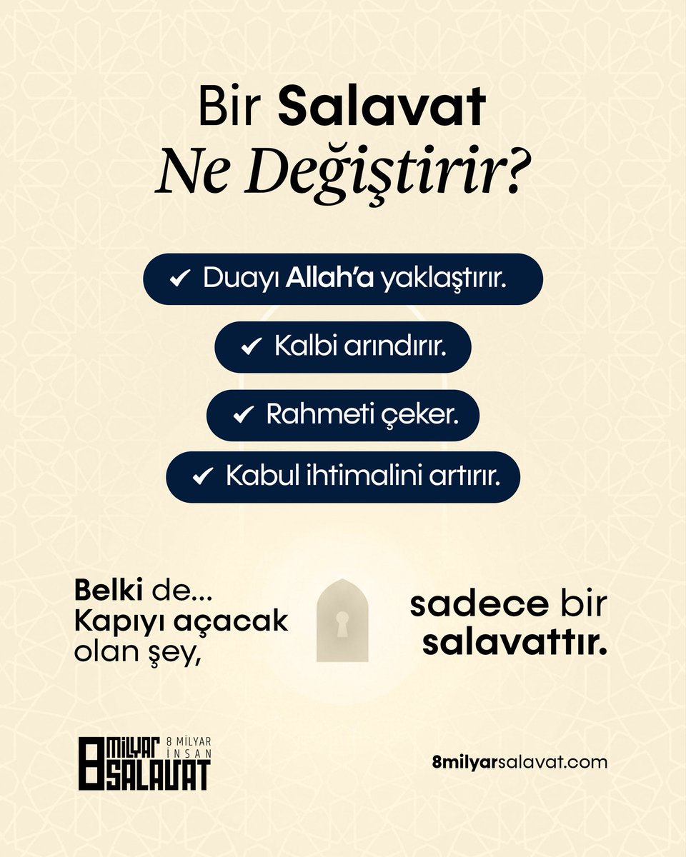 Açıklama:

Kabulün Gizli Anahtarı: Salavat!  🗝️