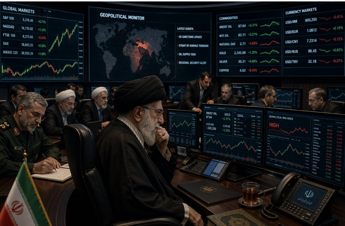 The real war is happening in the manipulation of the stock and commodities markets.   What is there to tell you that Iran is not active in their underground trading war room, positioning with posts on X?
$SPY $QQQ