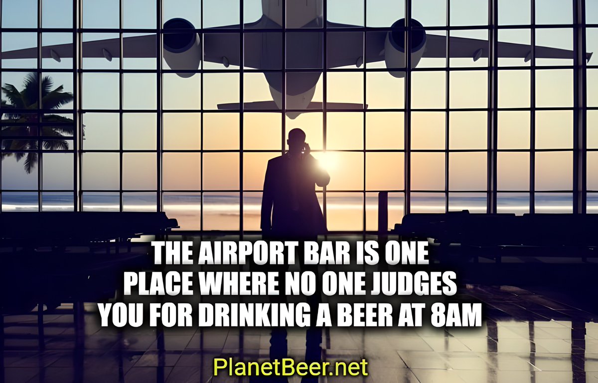 PLANETBEER1's tweet image. I decided to call my local bar an airport now! ☀🛫🍻😁  #beer #airportlife #daydrinking #tipsytuesday