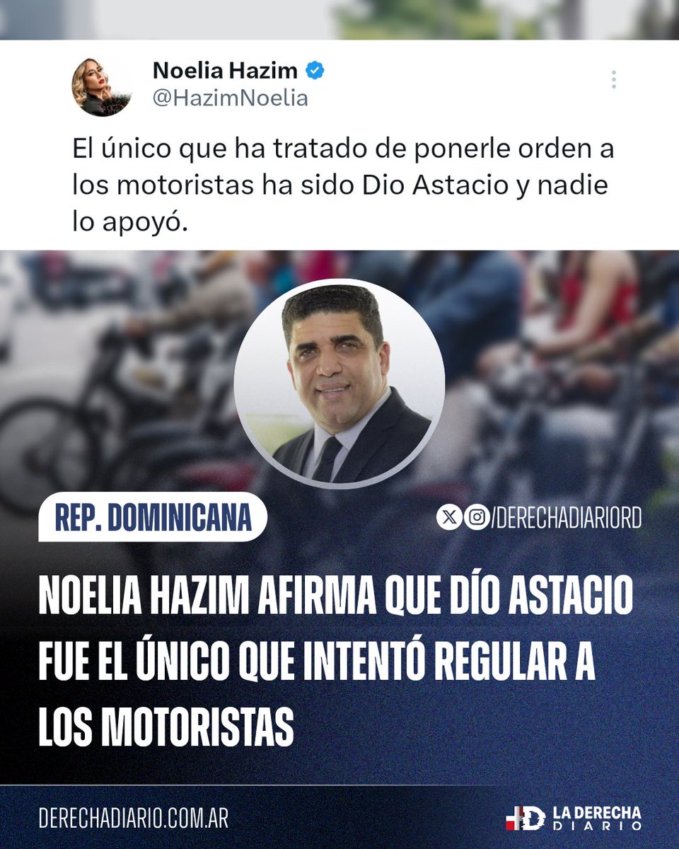 La Derecha Diario República Dominicana tweet media
