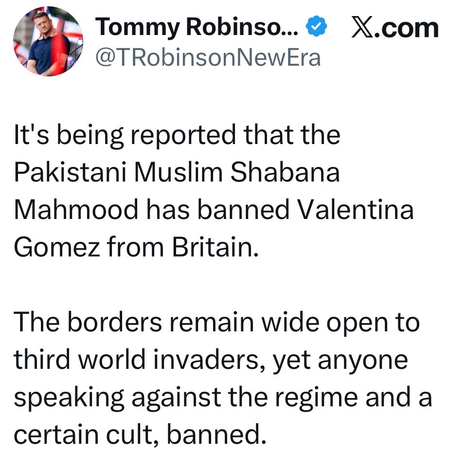 Stephen having a cry because his vile racist mate has been banned from getting a visa. What a shame.