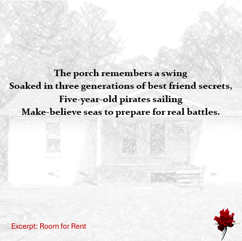 KarenNorrell's tweet photo. My grandmother's house was the constant in my childhood.

While my family moved again and again, this was the place that stayed the same—the place everything seemed to return to.

Some places don’t just hold memories. They hold us steady.

From The Angry Woman’s Book of Verse: On Not Being Quiet

Link in pinned post.
