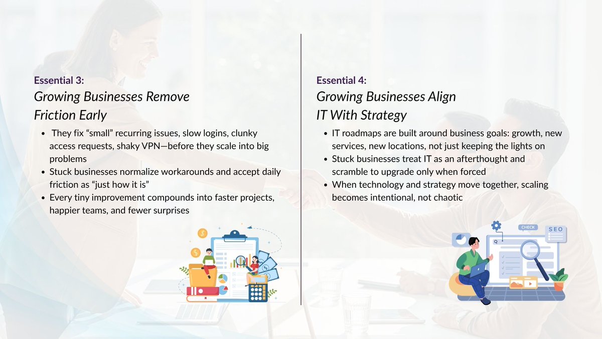 PopperTechTeam's tweet image. Small problems don’t stay small, they compound.

Every workaround, delay, or “we’ll fix it later” quietly slows your team down.

Fix early. Move faster. Scale better.

#SystemsThinking #Productivity #TeamEfficiency #Leadership