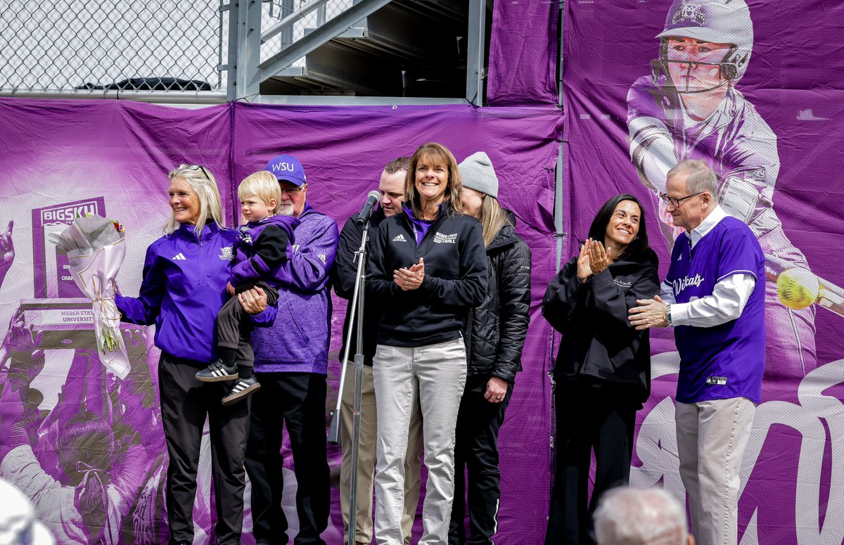 Weber State Softball tweet media