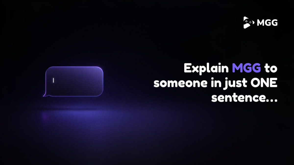 MimboNode's tweet image. If you could explain MGG to someone in just ONE sentence, what would you say? 🗣️

#GameFi #Web3Gaming #MGG #MGGARENA  $MGG