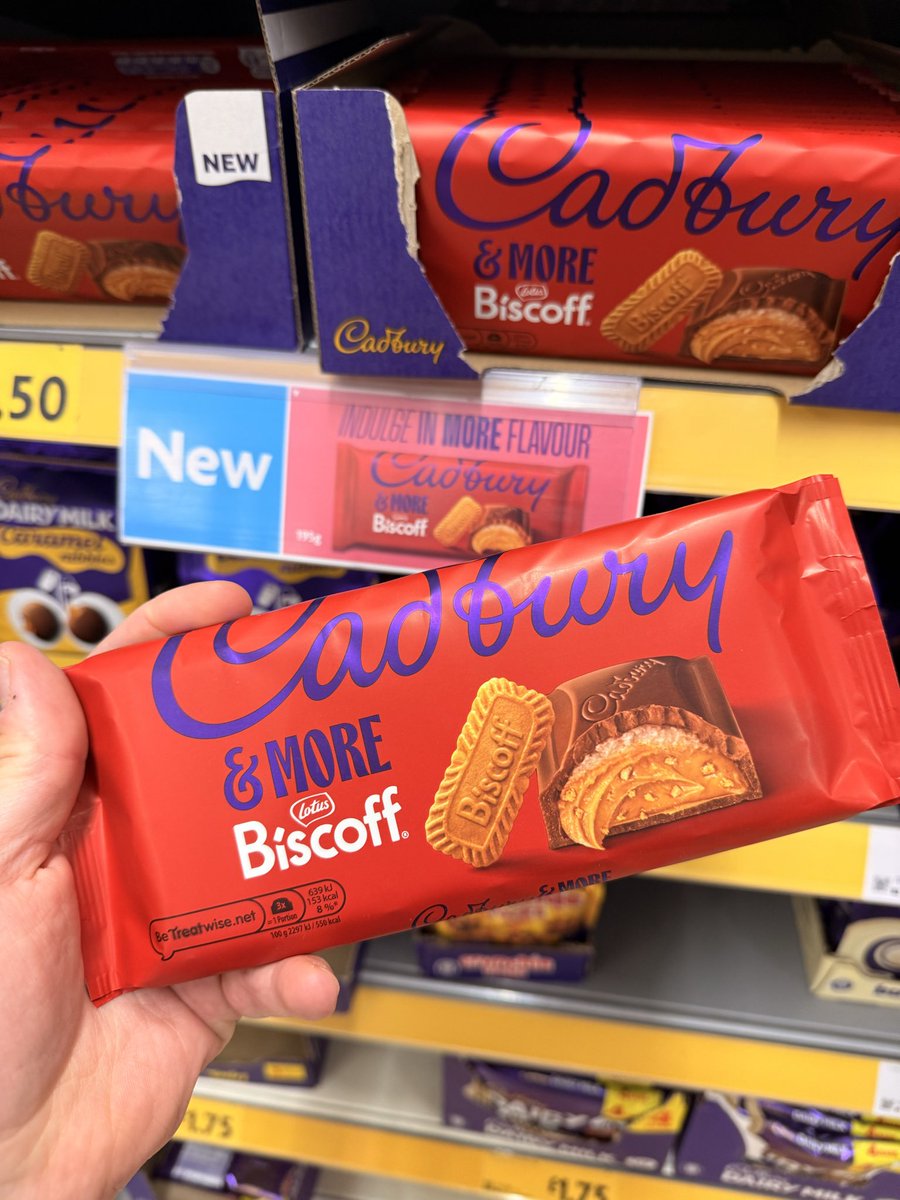 All_Things_New_'s tweet image. Cadbury &amp;amp; More Bars! 🍫 At Morrisons @CadburyUK #cadbury #cadburyandmore #chocolate #biscoff #wellthisisnew