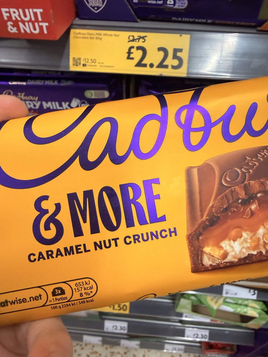 All_Things_New_'s tweet image. Cadbury &amp;amp; More Bars! 🍫 At Morrisons @CadburyUK #cadbury #cadburyandmore #chocolate #biscoff #wellthisisnew