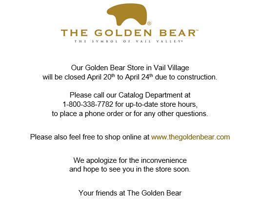 The Golden Bear (@goldenbearvail) on Twitter photo 
