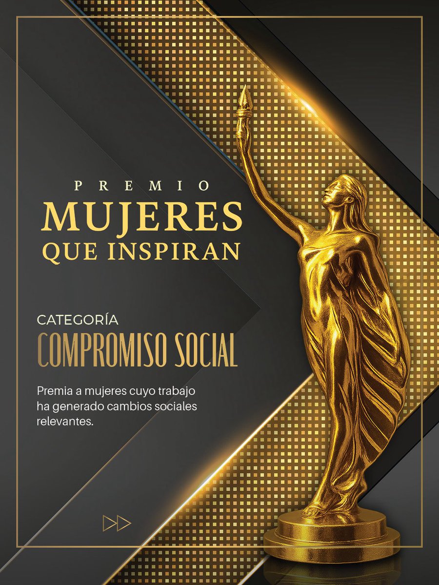 PremioMQI's tweet photo. La categoría Compromiso Social del #PMQI reconoce a quienes transforman la empatía en acción 💫. 
Se valora el impacto real, la movilización de voluntades y proyectos sostenibles que generan cambio social.
Postulaciones abiertas 📌  
#PremioMujeresQueInspiran #CompromisoSocial https://t.co/QEHjU0fCVE